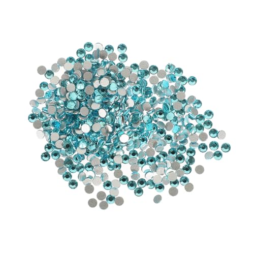 jojofuny 2880Stücke Strasssteine Für Nageldesign Flache Rückseite Hochpräzise Und Glitzernd Für DIY Bastelprojekte Nailart Und Mehr Leuchtende Farben von jojofuny