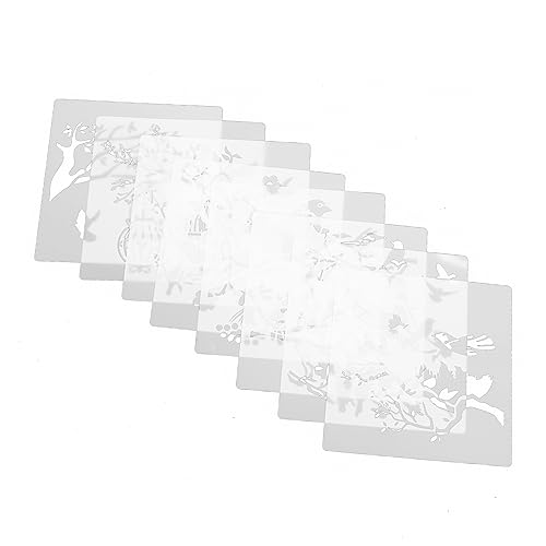 jojofuny 2Sätze DIY Malerei Schablonen Wiederverwendbare Kunstschablonen für Scrapbooking Papierkunst Wanddekor Vorlagen für Erwachsene für Handwerksprojekte jojofuny 2Sätze DIY Malerei Schablonen Wiederverwendbare Kunstschablonen für Scrapbooking Papierkunst Wanddekor Vorlagen für Erwachsene für Handwerksprojekte von jojofuny