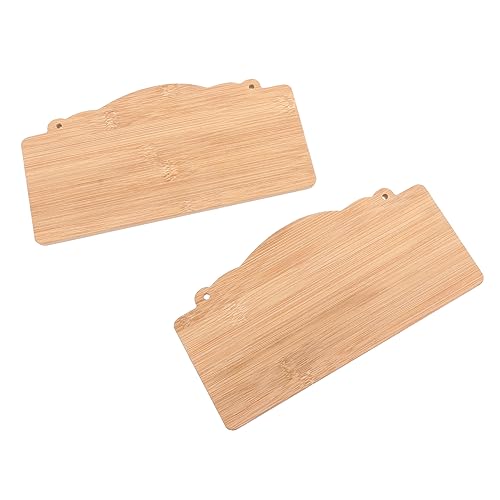 jojofuny 2Stücke Blanko Holzschilder für DIY Bastelprojekte Unbehandelte Holztafel zum Aufhängen für Dekoration und Personalisierte Botschaften für Zuhause jojofuny 2Stücke Blanko Holzschilder für DIY Bastelprojekte Unbehandelte Holztafel zum Aufhängen für Dekoration und Personalisierte Botschaften für Zuhause von jojofuny