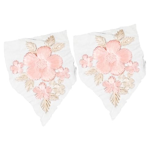 jojofuny 2Stücke Blumenaufnäher zum Aufbügeln Bestickte Applikationen für Hochzeit Brautkleid und DIY Kleidung Flicken für Nähprojekte jojofuny 2Stücke Blumenaufnäher zum Aufbügeln Bestickte Applikationen für Hochzeit Brautkleid und DIY Kleidung Flicken für Nähprojekte von jojofuny