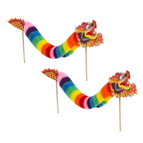 jojofuny 2Stücke Chinesische Dekoration Neujahrsparty Ornament für Frühlingsfest Lebensechte Details Hand Koordination für Feiern und von jojofuny