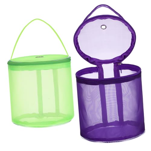 jojofuny 2Stücke DIY Garntaschen und Praktische Aufbewahrungstaschen für Strick und Häkelzubehör für Unterwegs und Kleine Projekte jojofuny 2Stücke DIY Garntaschen und Praktische Aufbewahrungstaschen für Strick und Häkelzubehör für Unterwegs und Kleine Projekte von jojofuny