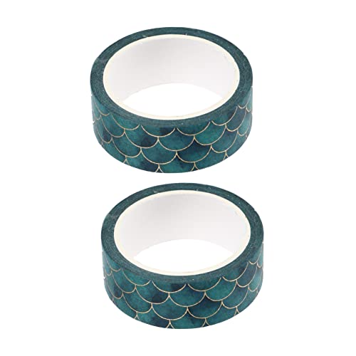 jojofuny 2Stücke Fischschuppen Washi Bänder Dekorative Klebebänder für DIY Projekte Basteln Vielseitig Einsetzbar mit Einzigartigem Fischmuster Bunten Farben jojofuny 2Stücke Fischschuppen Washi Bänder Dekorative Klebebänder für DIY Projekte Basteln Vielseitig Einsetzbar mit Einzigartigem Fischmuster Bunten Farben von jojofuny
