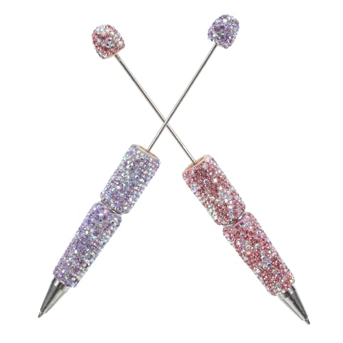jojofuny 2Stücke Glitzernde Kugelschreiber Einziehbare DIY Bling Stifte für Schule Büro Kreative jojofuny 2Stücke Glitzernde Kugelschreiber Einziehbare DIY Bling Stifte für Schule Büro Kreative von jojofuny