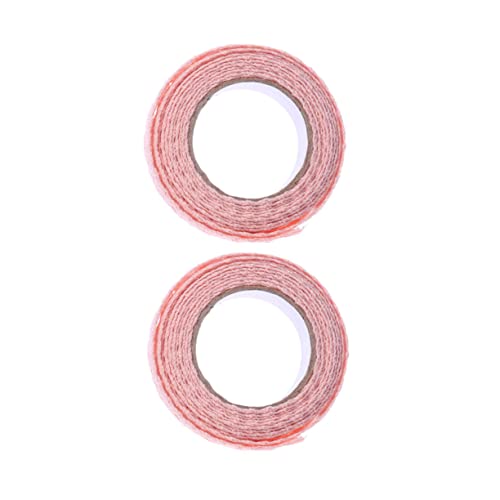 jojofuny 2Stücke Selbstklebendes Spitzenband Rosa Dekoratives Klebeband für Scrapbooking DIY Handwerk und Geschenkverpackung für Bastelprojekte und Persönliche von jojofuny