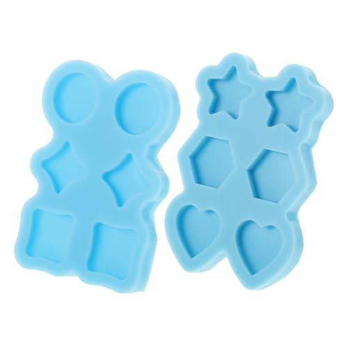 jojofuny 2Stücke Silikonformen für Ohrringe Epoxidharz Formen Herz Quadrat und Leicht Entformbar für Schmuckherstellung und DIY Bastelprojekte Reibungsloses jojofuny 2Stücke Silikonformen für Ohrringe Epoxidharz Formen Herz Quadrat und Leicht Entformbar für Schmuckherstellung und DIY Bastelprojekte Reibungsloses von jojofuny