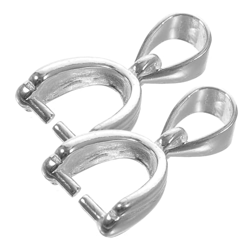 jojofuny 2Stücke Sterling Anhängerverschluss für und Schmuckherstellung Robuste und Langlebige Schmuckverbindung für DIY Projekte und Kreative Designs jojofuny 2Stücke Sterling Anhängerverschluss für und Schmuckherstellung Robuste und Langlebige Schmuckverbindung für DIY Projekte und Kreative Designs von jojofuny