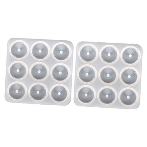 jojofuny 2Stücke Teiliges Silikon Gussform für Halskette Anhänger DIY Epoxidharz Formen für Schmuckherstellung Langlebig für Kreationen und Bastelprojekte jojofuny 2Stücke Teiliges Silikon Gussform für Halskette Anhänger DIY Epoxidharz Formen für Schmuckherstellung Langlebig für Kreationen und Bastelprojekte von jojofuny