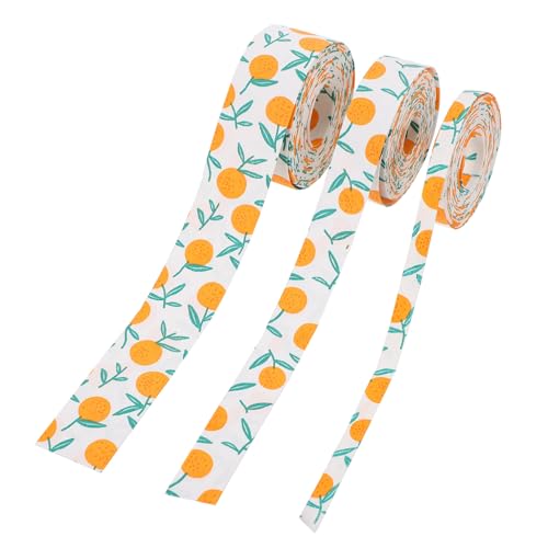 jojofuny 3 Rollen Diy Fruchtmuster Verpackungsband pro Doppelseitiges Handgemachtes Dekoband für Haarspangen und für Partys und Bastelprojekte jojofuny 3 Rollen Diy Fruchtmuster Verpackungsband pro Doppelseitiges Handgemachtes Dekoband für Haarspangen und für Partys und Bastelprojekte von jojofuny