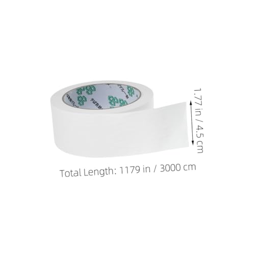 jojofuny 3 Rollen Kraftpapier Klebeband Weiß Selbstklebend Beschreibbar Verpackung Versand Sicheres Packband für DIY Geschenkverpackung und Kartonversiegelung jojofuny 3 Rollen Kraftpapier Klebeband Weiß Selbstklebend Beschreibbar Verpackung Versand Sicheres Packband für DIY Geschenkverpackung und Kartonversiegelung von jojofuny