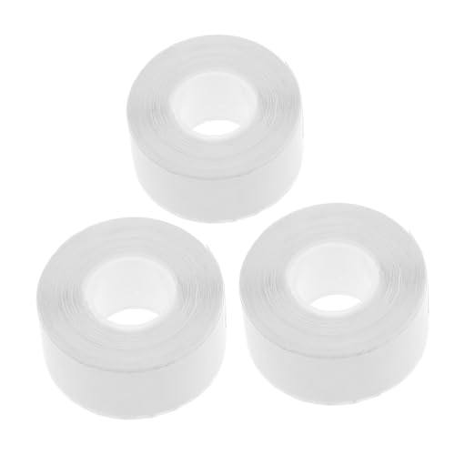 jojofuny 3 Rollen Rolle Thermoetikettenpapier Etikettenpapier Für Thermodrucker Aufkleber Für -minidrucker Papier Für Thermoetikettendrucker Thermosynthetisches Papier Weiß von jojofuny