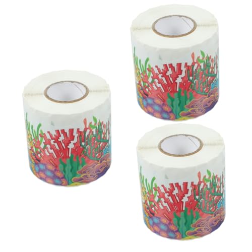jojofuny 3 Rollen Wasserfester Selbstklebender Cartoon Randaufkleber für Pinnwände Dekorative Bordüre für Schule Klassenzimmer und Zuhause mit Verspieltem Unterwasser Design jojofuny 3 Rollen Wasserfester Selbstklebender Cartoon Randaufkleber für Pinnwände Dekorative Bordüre für Schule Klassenzimmer und Zuhause mit Verspieltem Unterwasser Design von jojofuny