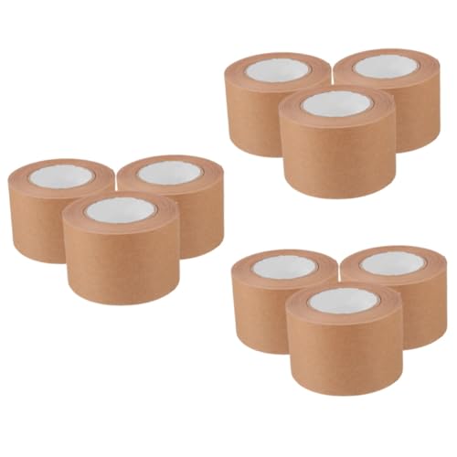 jojofuny 3 Sätze 3 Sets Klebeband Zum Versiegeln Von Umzugspaketen Verstärkte Naht Klebeband Packpapier Für Versandpapier Hellbraun 3 Rollen X 3 3 Rollen * 3 jojofuny 3 Sätze 3 Sets Klebeband Zum Versiegeln Von Umzugspaketen Verstärkte Naht Klebeband Packpapier Für Versandpapier Hellbraun 3 Rollen X 3 3 Rollen * 3 von jojofuny