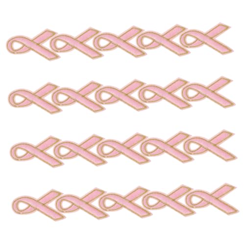 jojofuny 3 Sätze Brustkrebs Ribbon Aufnäher Farbige Diy Bügelapplikationen Für Kleidung Patches Zur Dekoration Von Shirts Kissen Und Mehr 20 Stück * 3 jojofuny 3 Sätze Brustkrebs Ribbon Aufnäher Farbige Diy Bügelapplikationen Für Kleidung Patches Zur Dekoration Von Shirts Kissen Und Mehr 20 Stück * 3 von jojofuny