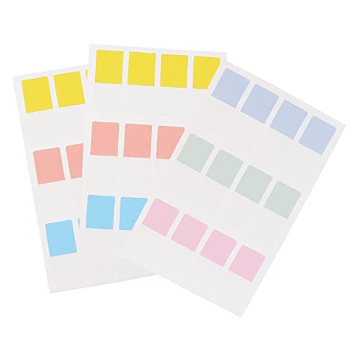 jojofuny 3 Sätze Bunte Haftnotizen Set Teiliges Fluoreszierendes Memo Sticker Set für Studenten Selbstklebend Beschreibbar für Schule und Büro Kleine und Kleine von jojofuny