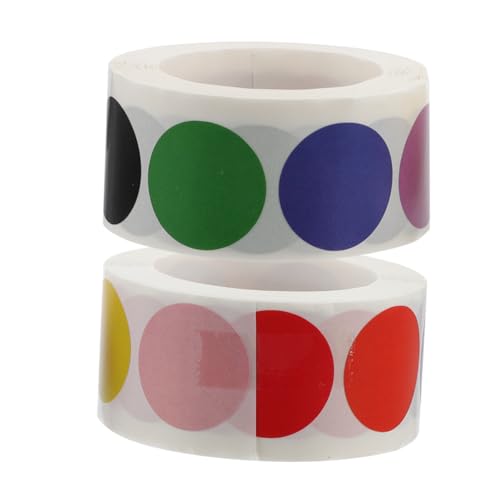 jojofuny 3 Sätze Bunte Selbstklebende Punktaufkleber Farben Scrapbook Sticker Praktische Etiketten Für Markierung Beschriftung Diy Dekoration Rückstandslos Entfernbar 2 Rollen * 3 jojofuny 3 Sätze Bunte Selbstklebende Punktaufkleber Farben Scrapbook Sticker Praktische Etiketten Für Markierung Beschriftung Diy Dekoration Rückstandslos Entfernbar 2 Rollen * 3 von jojofuny