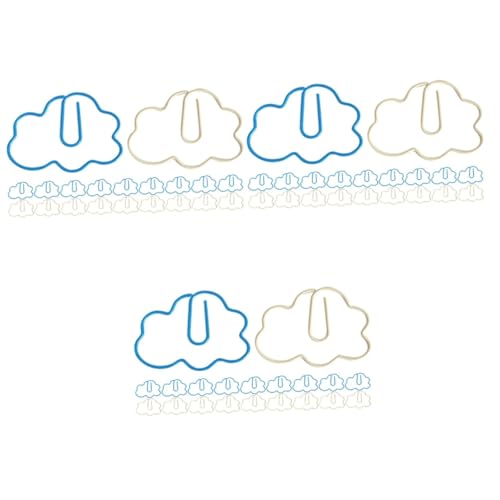 jojofuny 3 Sätze Cartoon Lesezeichenstift Süße Büroklammern Miniclips Papierclip Papierklammern Kleine Metallclips Büroklammern Klein Clips Zum Basteln Plastik 20 Stück * 3 von jojofuny