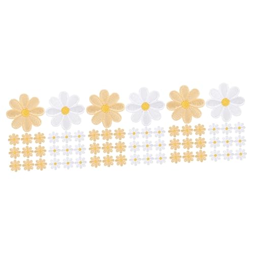 jojofuny 3 Sätze Daisy Aufnäher Zum Aufbügeln Dekorative Patches Für Kleidung Taschen Hüte Und Mehr Für Diy Projekte Langlebig Und Einfach 20 Stück * 3 jojofuny 3 Sätze Daisy Aufnäher Zum Aufbügeln Dekorative Patches Für Kleidung Taschen Hüte Und Mehr Für Diy Projekte Langlebig Und Einfach 20 Stück * 3 von jojofuny