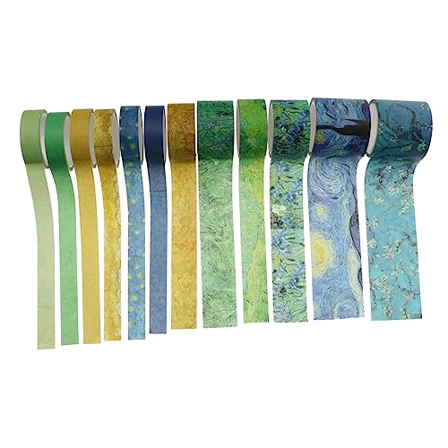 jojofuny 3 Sätze Dekorative Scrapbooking Tapes Diy Washi Klebeband Antik Stil Für Tagebuch Handwerk Hochzeiten Und Feste Leicht Ablösbar Vielseitig Einsetzbar 12 Rollen * 3 jojofuny 3 Sätze Dekorative Scrapbooking Tapes Diy Washi Klebeband Antik Stil Für Tagebuch Handwerk Hochzeiten Und Feste Leicht Ablösbar Vielseitig Einsetzbar 12 Rollen * 3 von jojofuny