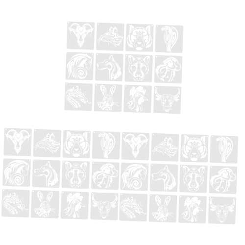 jojofuny 3 Sätze Dekorative Tier Schablonen Wiederverwendbare Malvorlagen Für Diy Wandgestaltung Schablonen Für Erwachsene Für Malerei Und Mehr 12 Blätter * 3 jojofuny 3 Sätze Dekorative Tier Schablonen Wiederverwendbare Malvorlagen Für Diy Wandgestaltung Schablonen Für Erwachsene Für Malerei Und Mehr 12 Blätter * 3 von jojofuny
