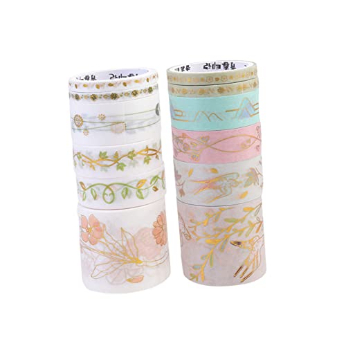 jojofuny 3 Sätze Dekorative Washi Tape Aufkleber Diy Klebebänder Hochwertigem Papier Für Tagebuch Scrapbook Und Bastelprojekte Für Geschenkverpackungen Und Gestaltung 12 Stück * 3 von jojofuny