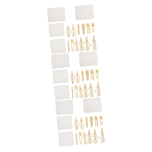 jojofuny 3 Sätze Diy Silikonformen für Haarnadeln Teiliges Set für Schmuckherstellung Leichte und Langlebige Bastelwerkzeuge für Kreative Haaraccessoires und Dekorationen von jojofuny