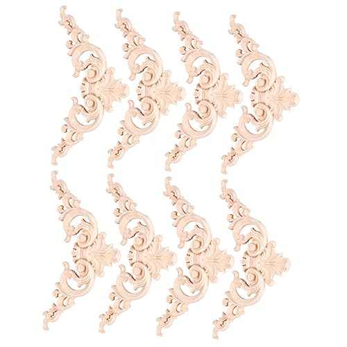 jojofuny 3 Sätze Eckblume Aus Massivholz Schlagholz Wohnungseinrichtung Bastelskalpel Holzverzierung Für Ecke Aufkleber Schnitzapplikation Aus Holz Bett Tür Hölzern Beige 8 Stücke * 3 jojofuny 3 Sätze Eckblume Aus Massivholz Schlagholz Wohnungseinrichtung Bastelskalpel Holzverzierung Für Ecke Aufkleber Schnitzapplikation Aus Holz Bett Tür Hölzern Beige 8 Stücke * 3 von jojofuny