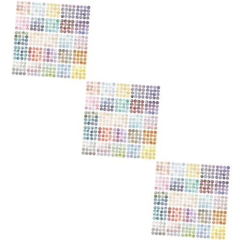 jojofuny 3 Sätze Farbige Runde Aufkleber Abnehmbare Punktetiketten Für Notizen Scrapbooking Kalender Und Diy Projekte 25 Blätter * 3 jojofuny 3 Sätze Farbige Runde Aufkleber Abnehmbare Punktetiketten Für Notizen Scrapbooking Kalender Und Diy Projekte 25 Blätter * 3 von jojofuny
