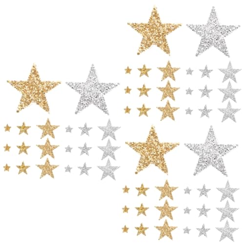 jojofuny 3 Sätze Glitzer Stern Patches Selbstklebende Polyester Aufnäher Für Kleidung Hüte Und Taschen Diy Dekoration Und Reparatur 30 Stück * 3 jojofuny 3 Sätze Glitzer Stern Patches Selbstklebende Polyester Aufnäher Für Kleidung Hüte Und Taschen Diy Dekoration Und Reparatur 30 Stück * 3 von jojofuny
