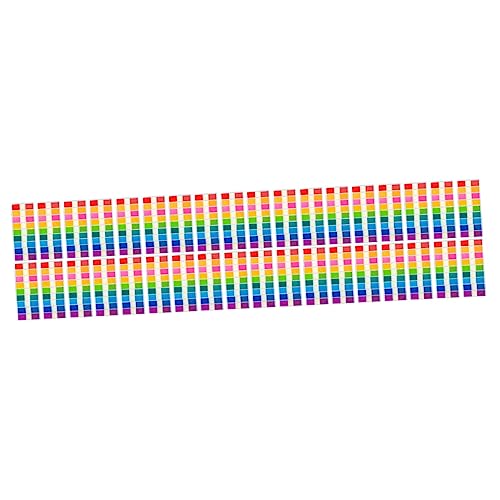 jojofuny 3 Sätze Haftnotizen Index Tabs Fluoreszierende Seitenmarker Für Bücher Notizen Und Studien Praktisch Für Zuhause Schule Und Büro 900 Stück * 3 von jojofuny