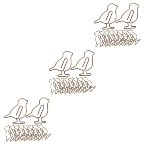 jojofuny 3 Sätze Kreative Büroklammern Im Antik Design Einzigartige Metall Bookmark Clips Für Dokumente Praktische Bürobedarf Für Zuhause Und Büro 20 Stück * 3 von jojofuny