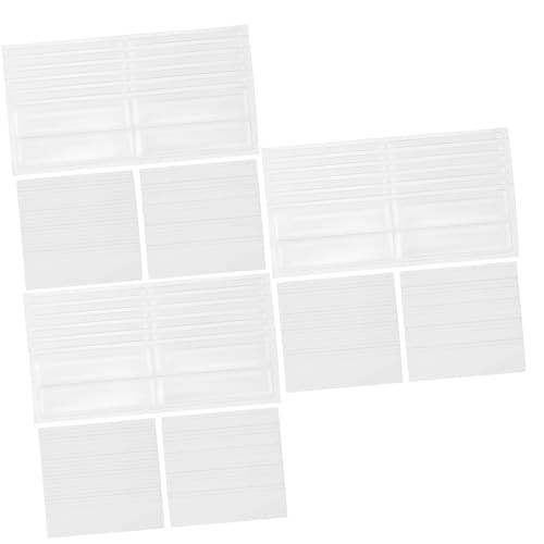 jojofuny 3 Sätze Kreditkartenorganisator letter paper büroartikel beschriften office zubehör adhesive gefäß Inhaber Taschenetiketten Stichworte Kartenschutz transparente Taschenärmel Papier von jojofuny