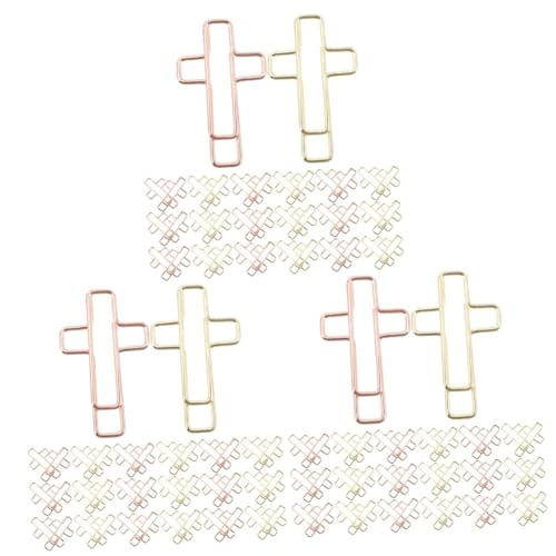 jojofuny 3 Sätze Kreuzclip Dokumentclips Ablegen Büro Büroklammern Kreuz Büroklammern Kreuz-büroklammern Für Geformte Büroklammern Blau Farbig Schreibwaren Ö Weiß Eisen 100 Stück * 3 von jojofuny