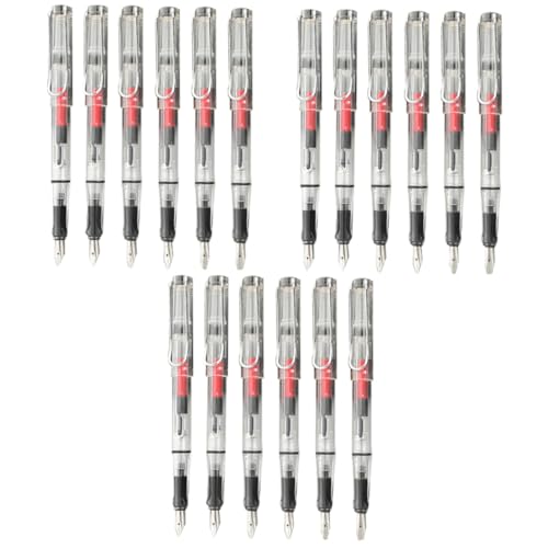 jojofuny 3 Sätze Kunststift Zeichnung Füllfederhalter Für Kalligrafie Kalligraphie-übungsstift Zarter Füllfederhalter Business Geschenkstift Büro Stift 6 Stücke * 3 jojofuny 3 Sätze Kunststift Zeichnung Füllfederhalter Für Kalligrafie Kalligraphie-übungsstift Zarter Füllfederhalter Business Geschenkstift Büro Stift 6 Stücke * 3 von jojofuny