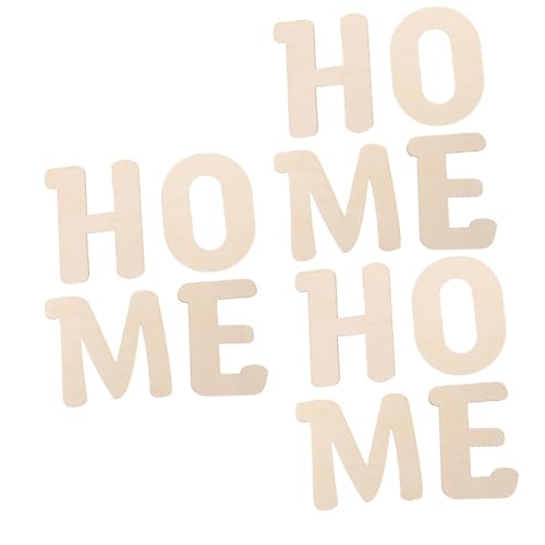jojofuny 3 Sätze Lustiges Holzgeschenk Kunsthandwerk Charcuterie-buchstaben Ausfüllbar Wohnkultur Buchstabenausschnitte Wanddekoration Briefe Lieferungen Beige 4 Stück * 3 jojofuny 3 Sätze Lustiges Holzgeschenk Kunsthandwerk Charcuterie-buchstaben Ausfüllbar Wohnkultur Buchstabenausschnitte Wanddekoration Briefe Lieferungen Beige 4 Stück * 3 von jojofuny