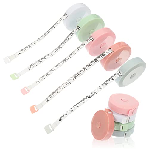 jojofuny 3 Sätze Maßband Flexibles Einziehbares Maßband Für Körper Und Stoffmessungen Für Handwerk Und Körpermaße Hellpink 5 Stück * 3 jojofuny 3 Sätze Maßband Flexibles Einziehbares Maßband Für Körper Und Stoffmessungen Für Handwerk Und Körpermaße Hellpink 5 Stück * 3 von jojofuny