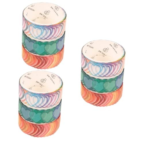 jojofuny 3 Sätze Mehrzweck-washi-tape Selbstklebend Band Klebrig Notizbuch Sammelalbum Für Schrott Scrapbooking Scrapbook-klebebänder Selber Machen Papier 3 Rollen * 3 jojofuny 3 Sätze Mehrzweck-washi-tape Selbstklebend Band Klebrig Notizbuch Sammelalbum Für Schrott Scrapbooking Scrapbook-klebebänder Selber Machen Papier 3 Rollen * 3 von jojofuny