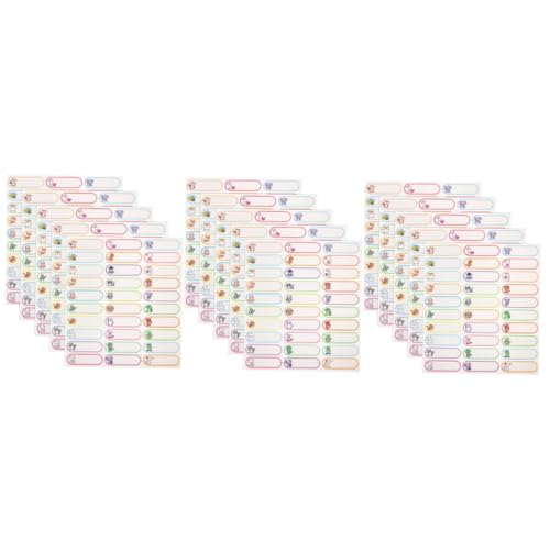 jojofuny 3 Sätze Namensaufkleber Namensetiketten Schild Wasserdicht Hochzeit Vinyl Flaschenetiketten Für Kindertagesstätten Bekleidungsetiketten Für Unisex Pvc Selbstklebend 5 Blätter * 3 jojofuny 3 Sätze Namensaufkleber Namensetiketten Schild Wasserdicht Hochzeit Vinyl Flaschenetiketten Für Kindertagesstätten Bekleidungsetiketten Für Unisex Pvc Selbstklebend 5 Blätter * 3 von jojofuny