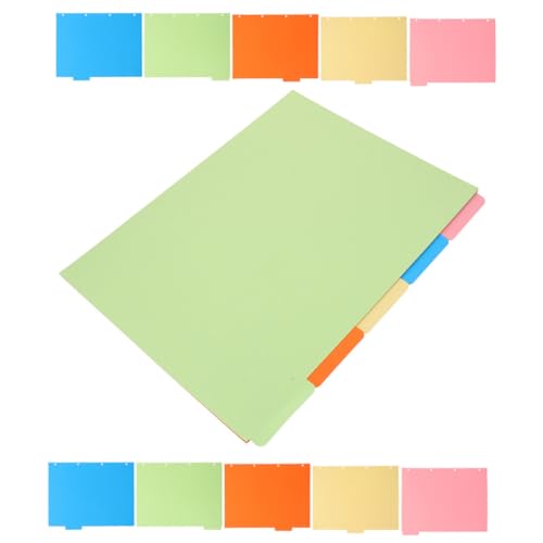 jojofuny 3 Sätze Paginiertes Papier Bindemittel Trennwände Für Aktenordner Notizblock-marker Ästhetische Trennwände Office-seitenmarkierungen Bindelaschen Papierstau jojofuny 3 Sätze Paginiertes Papier Bindemittel Trennwände Für Aktenordner Notizblock-marker Ästhetische Trennwände Office-seitenmarkierungen Bindelaschen Papierstau von jojofuny