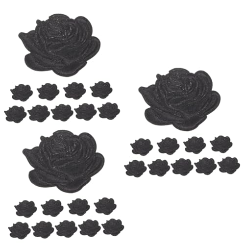 jojofuny 3 Sätze Rosen Stickerei Aufnäher Besatz Patches Denim Blumenstickerei Nähapplikationen Kleidungsüberzug Stoffaufnäher DIY Aufnäher Für Jeans Applikation 10 Stück * 3 jojofuny 3 Sätze Rosen Stickerei Aufnäher Besatz Patches Denim Blumenstickerei Nähapplikationen Kleidungsüberzug Stoffaufnäher DIY Aufnäher Für Jeans Applikation 10 Stück * 3 von jojofuny