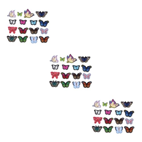 jojofuny 3 Sätze Schmetterlings Bügelflicken Bestickte Kleidung Patches Für Diy Bastelarbeiten Selbstklebend Und Einfach Anzubringen Zum Dekorieren Von Kleidung Und Reparieren 16 Stück * 3 jojofuny 3 Sätze Schmetterlings Bügelflicken Bestickte Kleidung Patches Für Diy Bastelarbeiten Selbstklebend Und Einfach Anzubringen Zum Dekorieren Von Kleidung Und Reparieren 16 Stück * 3 von jojofuny