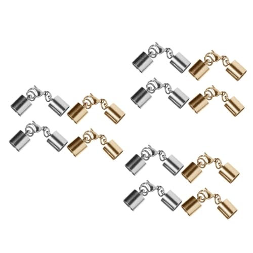 jojofuny 3 Sätze Schnalle Aus Lederband Schließe Halsketten Schmuckherstellung Schmuck Machen Mehrzweck Karabinerverschluss-beschläge Diy -schmuckzubehör Rostfreier Stahl 4 Stück * 3 jojofuny 3 Sätze Schnalle Aus Lederband Schließe Halsketten Schmuckherstellung Schmuck Machen Mehrzweck Karabinerverschluss-beschläge Diy -schmuckzubehör Rostfreier Stahl 4 Stück * 3 von jojofuny