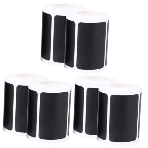 jojofuny 3 Sätze Schwarze Beschriftbare Etiketten Für Gläser Selbstklebende Flaschenaufkleber Pro Rolle Für Vorratsdosen Und Küchenorganisation 2 Rollen * 3 jojofuny 3 Sätze Schwarze Beschriftbare Etiketten Für Gläser Selbstklebende Flaschenaufkleber Pro Rolle Für Vorratsdosen Und Küchenorganisation 2 Rollen * 3 von jojofuny