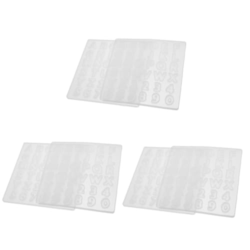 jojofuny 3 Sätze Silikon Formen Für Schmuckherstellung Epoxidharz Gießform Diy Schlüsselanhänger Pendants Alphabetische Silikonformen Für Bastelprojekte 2 Stück * 3 jojofuny 3 Sätze Silikon Formen Für Schmuckherstellung Epoxidharz Gießform Diy Schlüsselanhänger Pendants Alphabetische Silikonformen Für Bastelprojekte 2 Stück * 3 von jojofuny