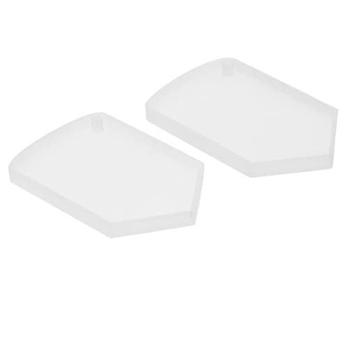 jojofuny 3 Sätze Silikon Gießform Schild Anhänger Für Diy Resin Projekte Kunsthandwerksideen Leicht Und Praktisch Kompatibel Mit Epoxid Und Uv Harz 2 Stück * 3 von jojofuny