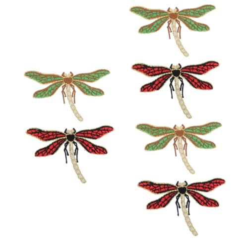 jojofuny 3 Sätze Stickerei Libelle Aufnäher Bügelapplikationen Für Kleidung Und Taschen Zum Dekorieren Und Reparieren Von Textilien Diy Zubehör 2 Stück * 3 jojofuny 3 Sätze Stickerei Libelle Aufnäher Bügelapplikationen Für Kleidung Und Taschen Zum Dekorieren Und Reparieren Von Textilien Diy Zubehör 2 Stück * 3 von jojofuny
