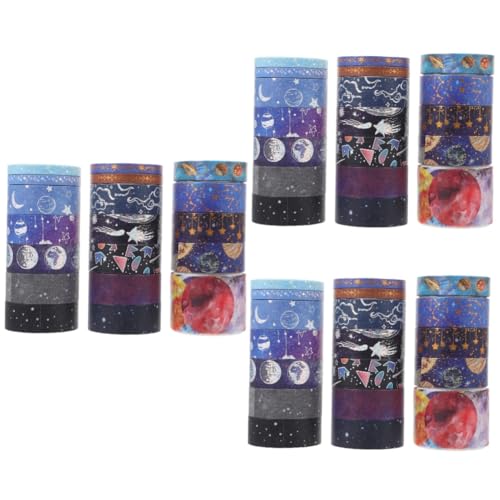 jojofuny 3 Sätze Tape Set Handwerk Kunstband Scrapbook-klebebänder Selber Machen Dekorative Klebebänder Selber Machen Patch Aus Japanischem Papier 19 Rollen * 3 jojofuny 3 Sätze Tape Set Handwerk Kunstband Scrapbook-klebebänder Selber Machen Dekorative Klebebänder Selber Machen Patch Aus Japanischem Papier 19 Rollen * 3 von jojofuny