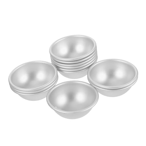 jojofuny 3 Sätze Teiliges Aluminium Halbkuppel Formen Für Diy Badebomben Für Hausgemachte Badesalze Und Kreative Projekte 12 Stücke * 3 jojofuny 3 Sätze Teiliges Aluminium Halbkuppel Formen Für Diy Badebomben Für Hausgemachte Badesalze Und Kreative Projekte 12 Stücke * 3 von jojofuny