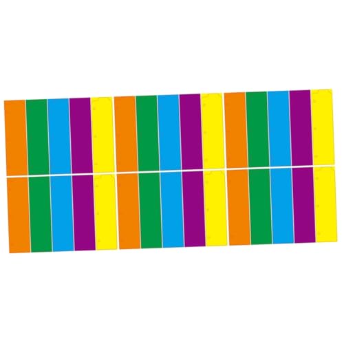 jojofuny 3 Sätze Teiliges Divider Für Mini Notizbuch Farbige Trennblätter Langlebig Die Organisation Von Dokumenten Und Notizen Für Schnellhefter Und Ordner 10 Stück * 3 von jojofuny