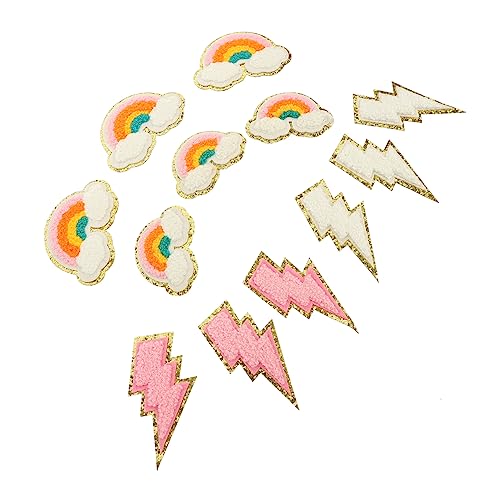 jojofuny 3 Sätze Teiliges Diy Kleider Patches Aufnäher Zum Aufbügeln Für Kindergeburtstage Und Nähprojekte Langlebig Und Hautfreundlich 12 Stück * 3 von jojofuny